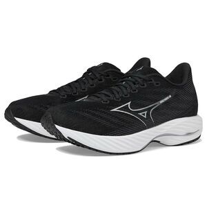 Mizuno Enerzy Running Wave Rider 28D Lace Up Mesh Sneaker Shoes Black Size 8.5